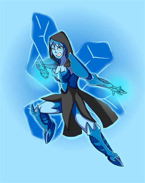 Icy Demon Warrior By Detrailedfires On Newgrounds