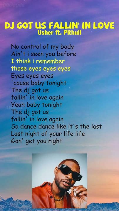 Dj Got Us Fallin In Love Lyrics
