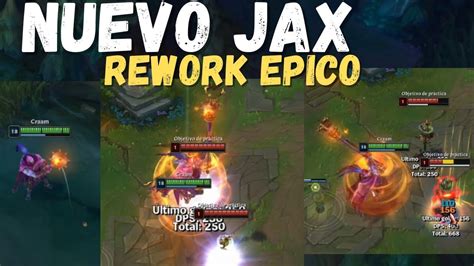 EL NUEVO REWORK DE JAX MUY CHULO League Of Legends YouTube