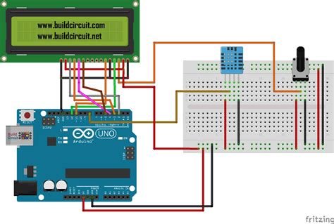 Dht Sensor Connection With Arduino