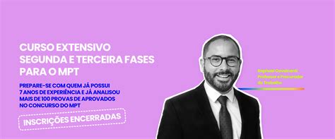 Curso Extensivo O Que É - CURSO EXTENSIVO SEGUNDA E TERCEIRA FASES PARA O MPT - Preparatório ...