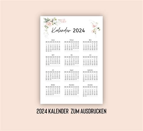 Kalender 2024 Ab Juli Zum Ausdrucken Hulda Laurice