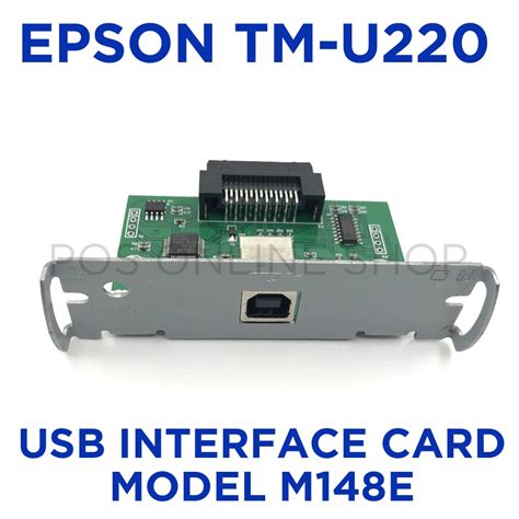 Epson M E Usb Port Interface Card For Epson Tm U Pos Series