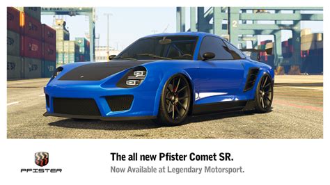 Tax refunds of $250,000 and the new Pfister Comet SR are now in GTA Online