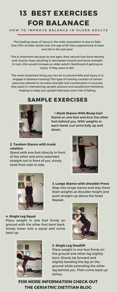 13 Balance Exercises for Seniors - The Geriatric Dietitian