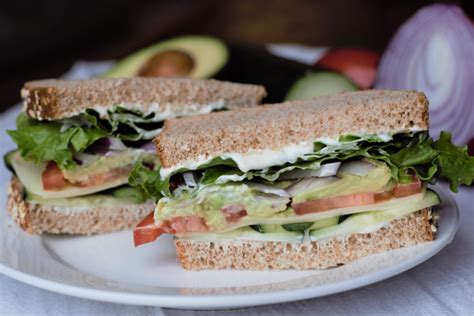 Ultimate Veggie Sandwich Mountain Cravings