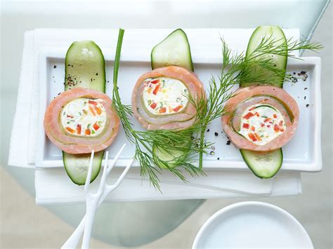 Gurken Lachs Rouladen Rezept Eat Smarter