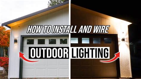 How To Install And Wire Outdoor Light Fixtures Easy Home Diy Project