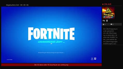 Fortnite Acc Verlosung Ab Abos Oder Zuschauer Youtube