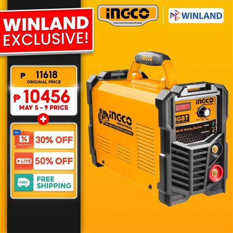 Ingco By Winland Inverter Mma Welding Machine 320 Industrial Ing