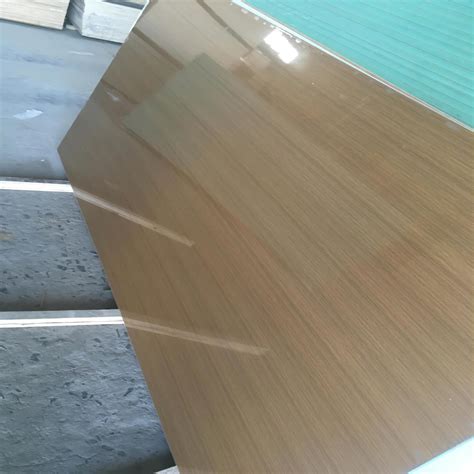 High Glossy UV Wood Grain MDF E1 Standard Melamine Boards China