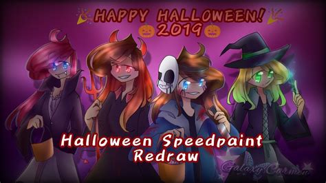 Halloween Speedpaint Redraw Youtube