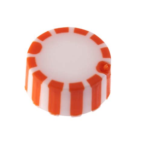 Celltreat Cap Only Screw Top Micro Tube Cap With O Ring Orange Non