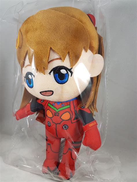 Evangelion Asuka Plugsuit 9 Plush Doll Shadow Anime