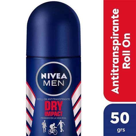 Nivea Desodorante Antitranspirante Men Dry Impact Roll On 50 Ml Nivea