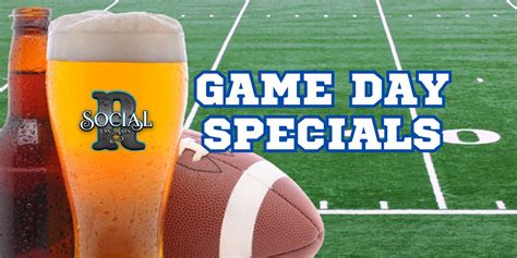 Game Day Specials