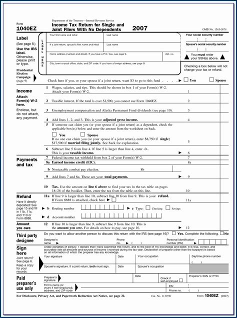 Irs 1040 Form 2020 Printable 2019 Form Irs 1040 Fill Online Printable Fillable Blank