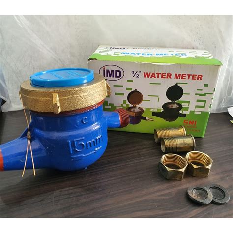 Jual IMD METERAN AIR BESI SNI WATER METER METERAN AIR PDAM PAM BESI