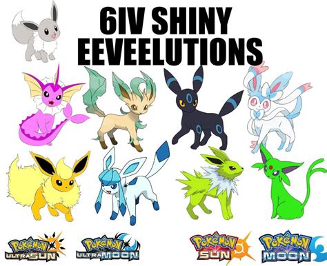 New Eevee Evolution Chart