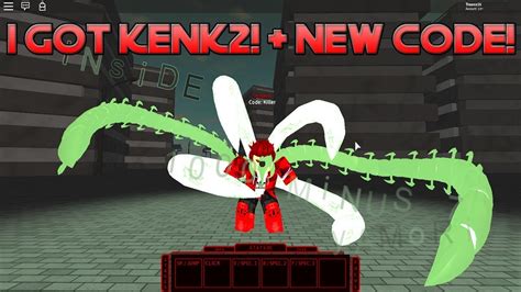 Roblox Ro Ghoul Getting Kenk For The First Time New Code Youtube