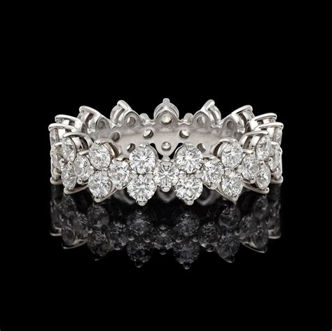 Tiffany & Co. "Aria" Diamond Eternity Ring band wedding - 66mint Fine ...