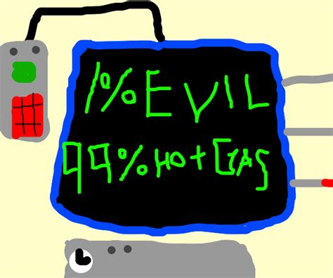 Plankton 1percent Evil 99percent Hot Gas Drawception
