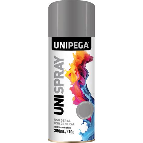 Tinta Spray Uso Geral Alum Nio Ml Unipega