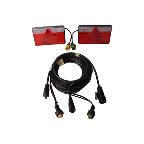 Aspock Multiled 2 Waterdichte Verlichting Set 900 Cm Hoofdkabel 13P