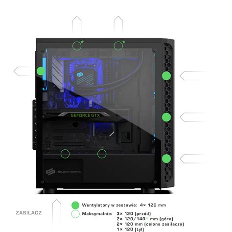 SILENTIUMPC SIGNUM SG1X TG RGB OBUDOWA ATX Bit Computer