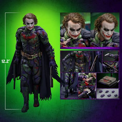 Hot Toys Exclusive The Dark Knight The Joker Batman Imposter Version Artisan Edition