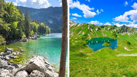 schönsten Bergseen in Deutschland Österreich und der Schweiz