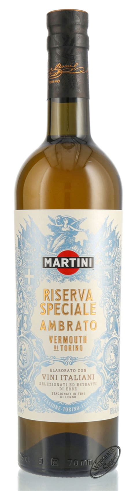 Martini Riserva Speciale Ambrato Vermouth 18 Vol 0 75l Weisshaus Shop