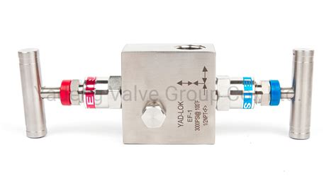 Forging Stainless Steel Instrument Coplanar Style Way Valve