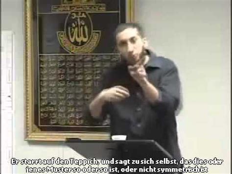 Demut Im Gebet Nouman Ali Khan Deutsch YouTube