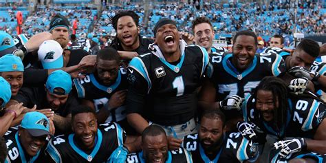 17 photos show the Carolina Panthers had the most fun in the NFL this season - Business Insider