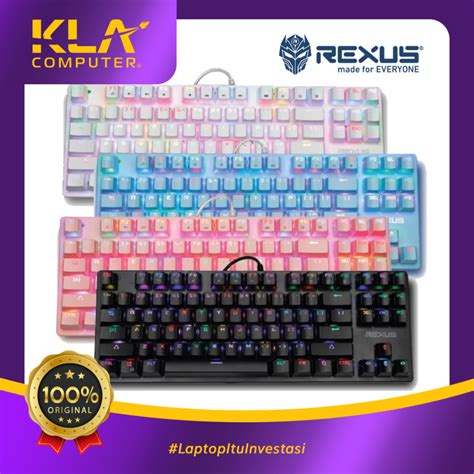 Jual Rexus Legionare MX9 TKL RGB Mechanical Gaming Keyboard Shopee