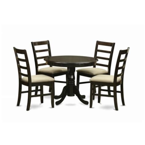 East West Furniture Anpf5 Cap C 5 Piece Kitchen Table Set Small Table