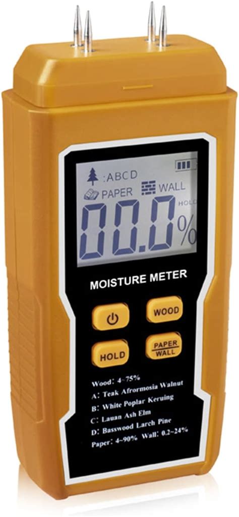 Amazon Uncles Wood Moisture Meter Pin Type Wood Humidity Detector