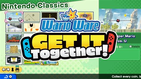 Warioware Get It Together Nintendo Classics Gameplay Youtube