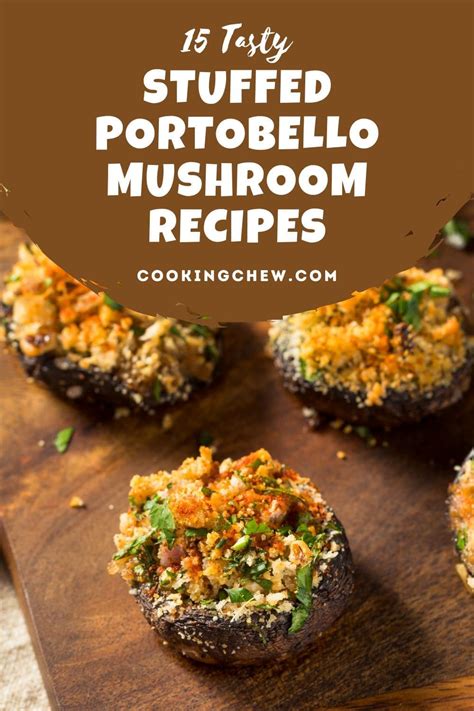 Mushroom Mania Tasty Stuffed Portobello Mushroom Recipes