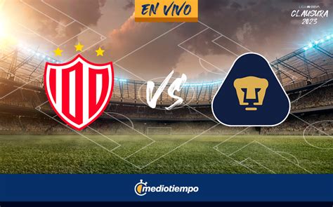 Partido Necaxa Vs Pumas Hoy En Vivo Juego Jornada 7 Liga Mx 2023