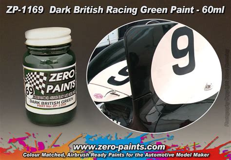 Dark British Racing Green Paint 60ml | ZP-1169 | Zero Paints