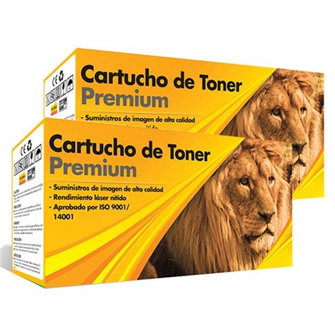 Duo Pack De Cartucho De Toner Tn Negro Generaci N Calidad Premium