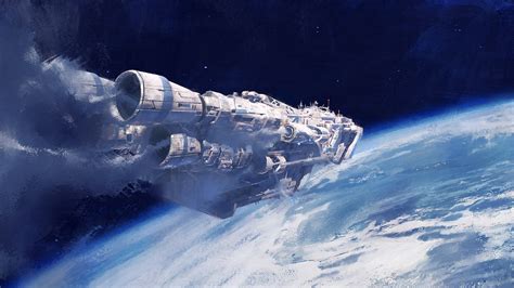 Futuristic Space Station Artwork