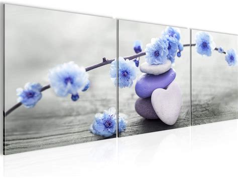 Wandbild Feng Shui Blumen Bilder X Cm Vlies Leinwand Bild Xxl