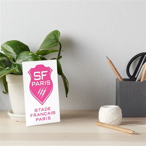 "stade francais paris logo" Art Board Print by Likuanshop | Redbubble