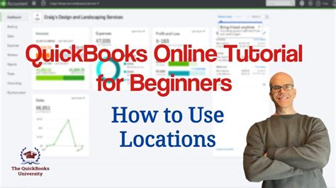 Quickbooks Online Tutorial For Beginners How To Use Locations Youtube