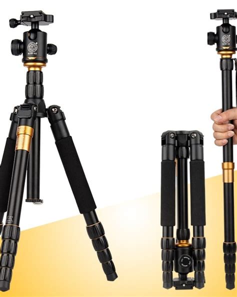 Professional Camera Tripod with Fluid Head - Precision and Stability in ...