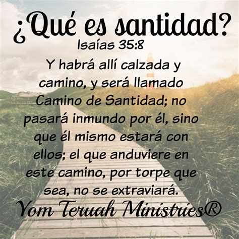 Yom Teruah Ministries Puerto Rico Qu Es Santidad