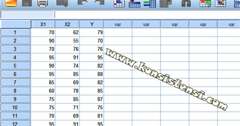 Cara Uji Korelasi Berganda Dengan Spss Konsistensi